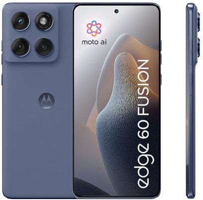 Motorola edge 60 fusion, Pantone Slipstream, Moto AI Smartphone, 50MP Sony LYTIA Camera, with Co2 offset
