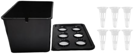 SZLIFE Kit de Culture hydroponique, kit de Culture hydroponique, système de conteneurs de Plantation pour Le marché, Noir