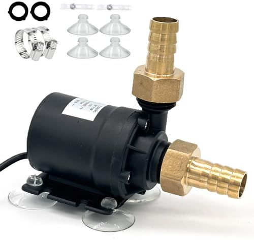 Pompa Sommersa Per Acque Reflue Pompa Sommergibile Per Pozzi DC 12V 19W 800L/H Nucleo Pompa In Ceramica Pompa Dell'Acqua Sommergibile Per Fontane Piscine Sistema Di Circolazione Dell'Acqua