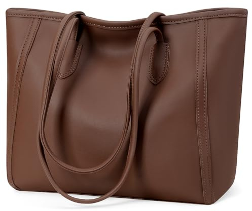 SENDEFN Bolso de Mano, Bolso Shopper Mediano, Bolsos Tote con Cremallera y Compartimentos interiores, Bolsos de Hombro para el Trabajo, la Escuela y las Compras
