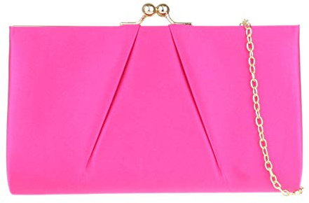 Girly Handbags Womens Ball Clasp Clutch Bag