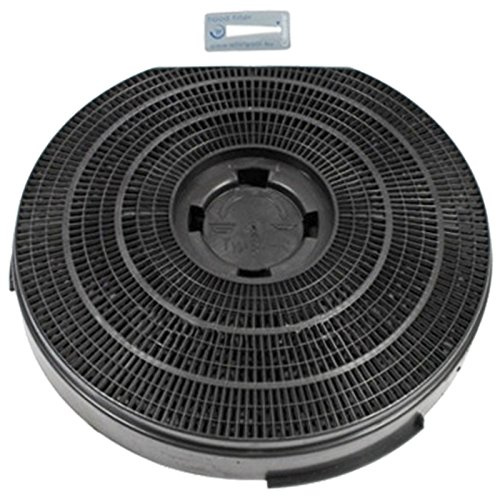 SPARES2GO Aktivt kol ventilationsfilter för Whirlpool spis huvutsugare (paket med 1)