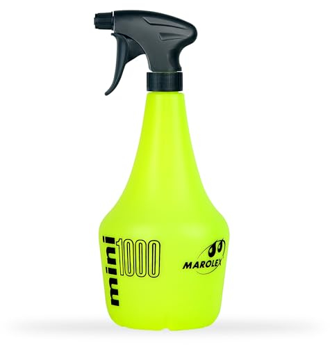 Greenstar MAROLEX – Pulverizador de mano mini 1000 con gatillo – Jet ajustable – Spray para jardinería o limpieza – Capacidad 1 L
