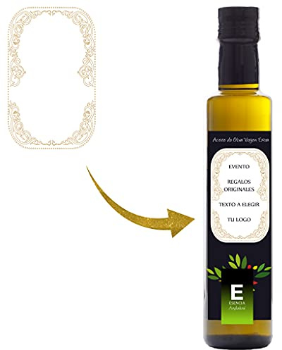 Confezione di olio extra vergine di oliva personalizzato, bottiglie personalizzate, regali biologici, olio personalizzato, regalo eventi, regalo di nozze, personalizzato (bottiglia 750 ml, 12 pezzi)