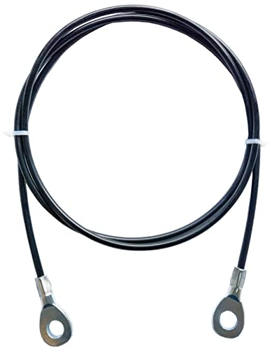 Mi Metty Fitness Pulley Cable,Adjustable Home Gym Cable Pulley System Replacement Fitness Cable for Pulley Machine Accessories，Thick 5mm Heavy Duty Pulley Cable for Home Gym (A-Cable, 1.5M/(59in)