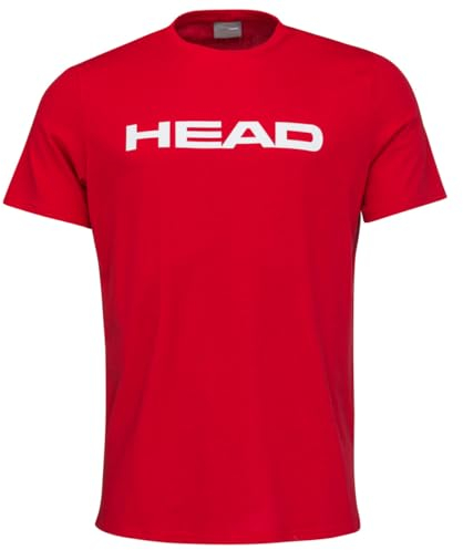 HEAD CLUB BASIC T-Shirt Herren, rot, XXL
