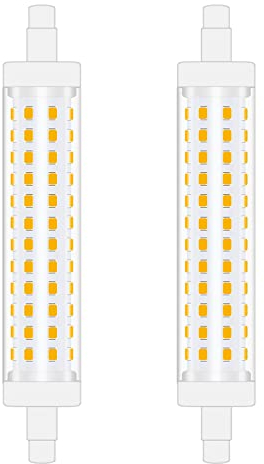 Caldarax Leuchtmittel R7s LED 118mm 12W, Neutralweiß 4000K R7s LED Lampe 118mm 1500LM Ersatz Für 120W R7S Halogenlampe, Nicht Dimmbar, 360° Abstrahlwinkel, AC 220V-240V, 2 Stück