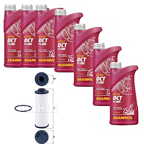 Automatikgetriebe Ölwechsel Satz Getriebeölwechselsatz mit DCT Fluid 7 L Automatikgetriebeöl Doppelkupplungsgetriebeöl + Getriebeölfilter