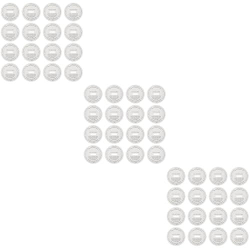 Lurrose 60 Stk Etikettenpapier Für Aromatherapie Handgemachte Kerzenaufkleber Warnaufkleber Für Kerzen Geschenkanhänger Runde Aufkleber Wachs Lackmuspapier Durchscheinend Staubaufkleber