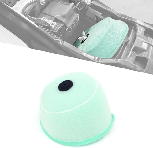 Runfarr Filtro dell'aria per moto, filtro dell'aria di aspirazione per moto RM RMZ 125 250 CR CRF 125 250 450 YZ YZF WRF 125 250 426 450 KX KXF 125 250 Dirt Pit Bike