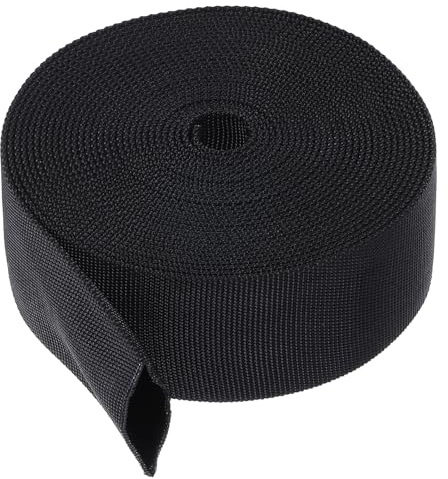 PATIKIL 1.2 Dia 24.6FT Nylon Protective Hose Sleeve, Cable Cover Sheath Protection for Welding Tig Torch Hydraulic Hose, Black