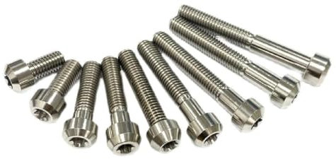 Titanlegierung M8X16/20/25/30/35/40/45/50/55/60mm Torx-Kopf-Zylinderschrauben, 1 Stk, M8x40