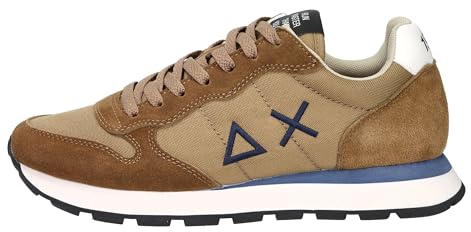 SUN68 Uomo Sneakers Basse Z45101 Poliestere Marrone Chiaro 44