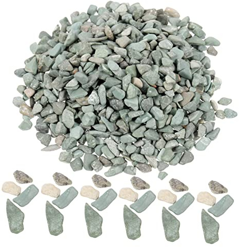 HEMOTON Pierres Naturelles Décoratives Microlandscape, Graviers De Diorama Rocheux, Granulat 2-4 Mm en Roche Grise, 60 g pour Aquarium, Modules Mini-Jardin Et Maquettes De Chemin De Fer