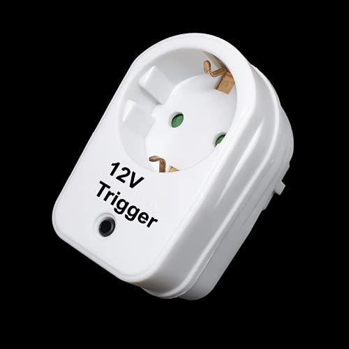 VOCOMO Trigger Schalt-Steckdose V1 HR (3680W) für AV-Verstärker/Receiver Trigger, Standby-Killer Zwischenstecker
