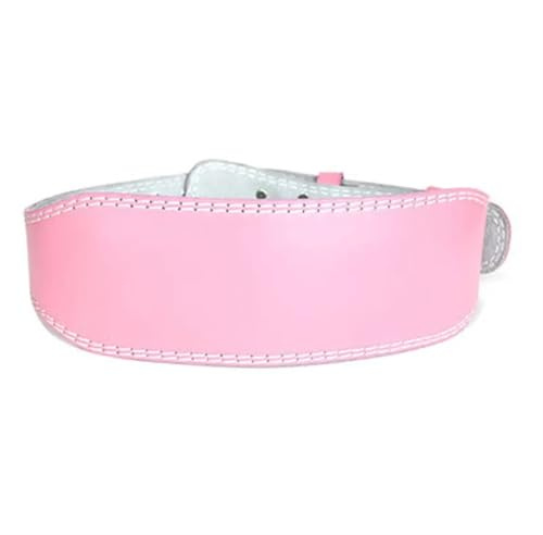 GewichthebergüRtel Herren PU-Leder Gewichthebergürtel for Kniebeugen im Fitnessstudio, Fitness, Langhantel, Powerlifting, Taillenstütze, Schutzausrüstung, Training, Gewichthebergürtel(Pink,L-130cm)