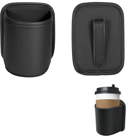 LIULINY 2 Pièces Universelle Porte Gobelet Voiture Rangement Bouteille d Eau, Multifonctionnelle Porte Gobelet Voiture, Grand Support Bouteille Voitures, pour l'eau, Offre Place pour Tasses Boissons