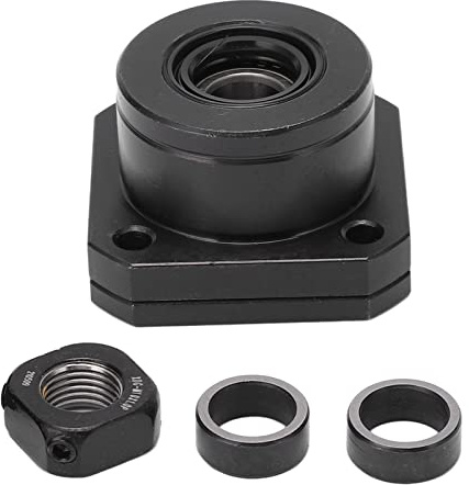 Supporto per viti a ricircolo di sfere in acciaio al carbonio FK10, supporto per cuscinetti ad alta rigidità per SFU1604, SFU1605, SFU1610, prestazioni di rotazione stabili con