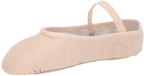 Bloch Dansoft Damen Ballettschuhe aus Leder mit voller Sohle, Theatralisches Pink, 8 Narrow