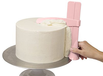 The ProFroster - Adjustable Cake Scraper Smoother (Pink)