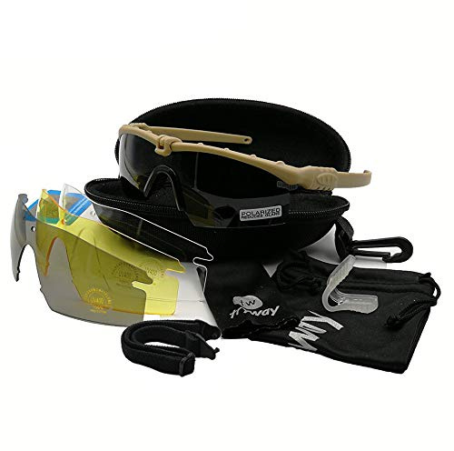 Tactical Professional Lunettes de protection balistique M 3.0 militaire Strike Lunettes UV400 Lunettes de l'armée Airsoft vue Gafas Sports de plein air polarisées randonnée Cyclisme Paintball Eyewear