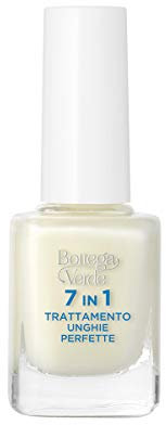 Bottega Verde - Trattamento Unghie Perfette, 10 ml, con Olio di Camelia, 7 in 1, Base Coat, Indurente, Uniformante, Levigante, Anti Rottura, Anti Sfaldatura, Anti Indebolimento