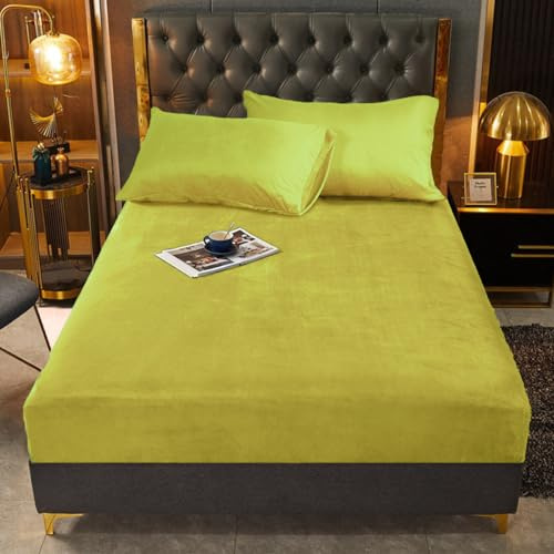Lenzuolo in flanella 120 x 200 giallo invernale caldo accogliente lenzuolo lenzuolo con angoli 120x200cm cashmere spugna lenzuoli con angoli biber fantasia tinta unita lenzuolo con angoli 120 x 200