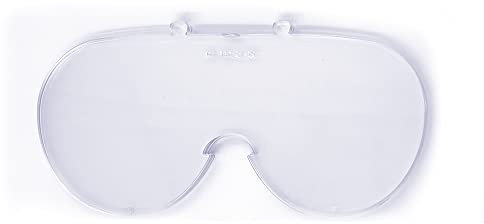 WKS Replacement lens for full vision glasses, anti-fog, clear 422800 422700