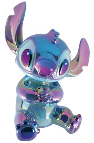 Disney Showcase Collection Tirelire en céramique Motif Stitch, Bleu