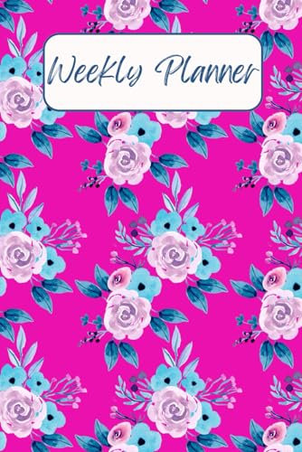 Weekly Planner Notebook: 52 Blank Weekly Pages