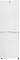 Hoover HONCQ2T618EWK 60cm Wide Freestanding Fridge Freezer, White, E Rated