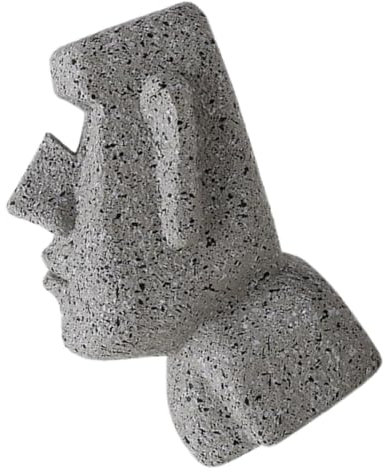 Gatuida Tisch Brillenhalter Moai Statue Aus Robustem Kunstharz Sonnenbrillenständer Dekorativer Schreibtischhalter Für Büro Wohnräume Geschenk