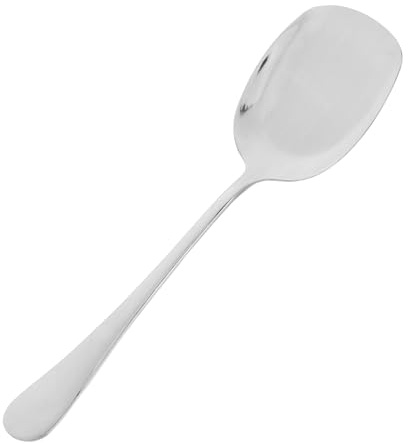 Gatuida Espátula para Buffet de Acero Inoxidable Multifuncional Resistente y Fácil de Limpiar, Utensilio de Cocina Esencial para Servir en Reuniones y Cenas Tipo Buffet