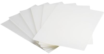 YWMJZEU 100x A4 Size Binding Covers Semi Transparent 8.2x11.7inch Binder Cover for Brochures, Pages Smooth Surface Multipurpose