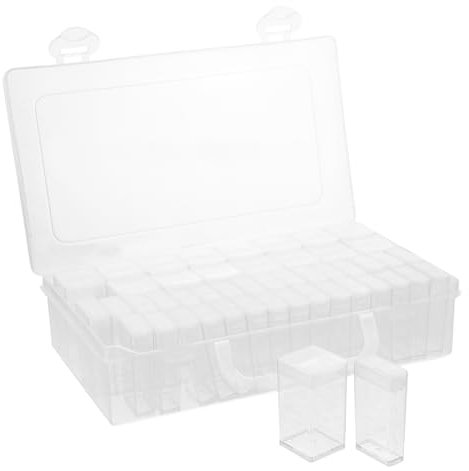 TOYANDONA 1satz Handliche Aufbewahrungsbox Für Saatgut Transparente Organizer-box Mit Fächern Für Gartenliebhaber Praktischer Kunststoff Mit Robustem Design Für Effiziente Lagerung Und