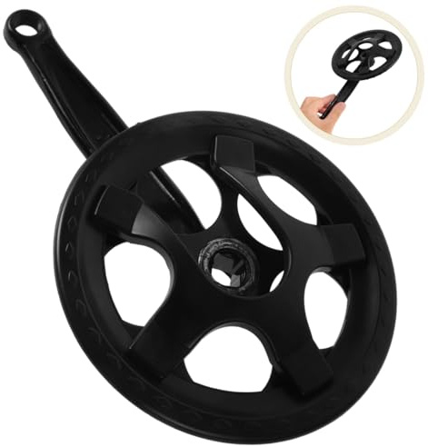 BESTonZON 42 Zähne Single-Speed Fahrrad Kettenblatt Zubehör Universal Kurbelgarnitur Ersatzteil 25.5X15X4 cm Für Mountainbike Rennrad