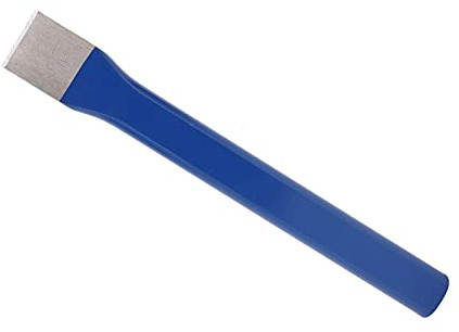 SHUAIGUO Cincel Plano de Acero de Aleación Cromada 174 Mm, Resistente y Duradera para el Mantenimiento la Ingeniería, Pulido Fino, Fácil Usar para Tallar y Cincelar
