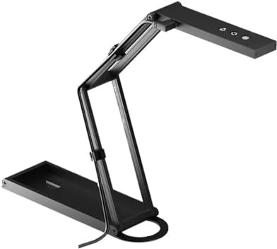 Bokskanner, Dokumentskanner Och Webbkamera Med Mikrofon, USB-visualisering, Autofokus, Hopfällbar For Fjärrundervisning Och Livedemonstration,för bilder/ID-kort/kontorsmanuskript