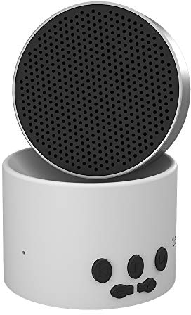 LectroFan Micro2 | Portable White Noise Machine & Bluetooth Speaker |11 Non-Looping Sounds | Travel Sound Machine for Sleep, Focus & Privacy | Rechargeable USB-C (White)