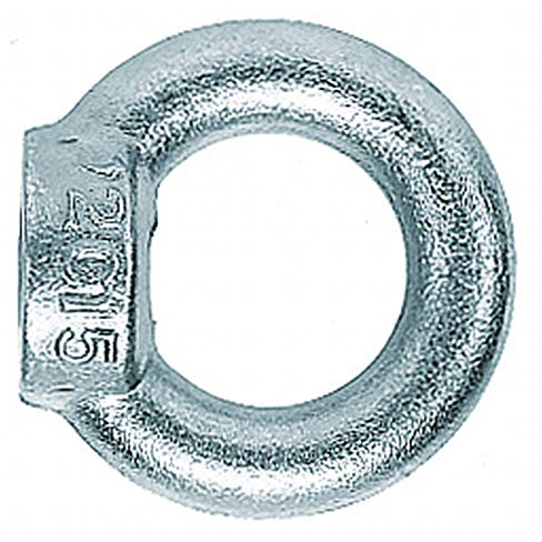 Upat Ringmutter URI M10, 10 Stück, Die Ösenbefestigung für alle Dübel mit Gewindebolzen.