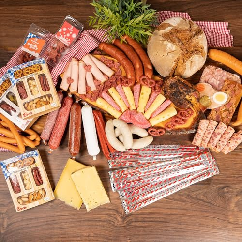 WURSTBARON® Wurst & Käse Vorratspaket 5 Kg - Set aus leckeren Wurst & Käse Variationen - ideal als Geschenkkorb