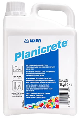 Mapei Planicrete - Lattice Gomma sintetica per migliorare l’adesione di Impasti cementizi - Conf 1 Kg