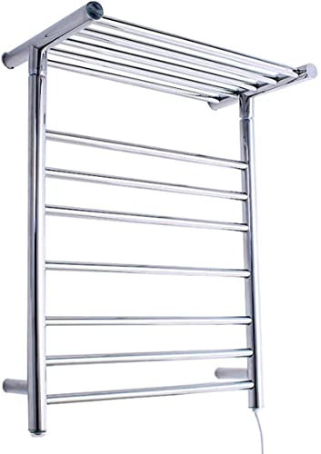 Scaldasalviette Scaldasalviette Scaldasalviette Scaldasalviette, Scaldasalviette Elettrico, Portasciugamani Elettrico per Barhroom, L'ultimo Portasciugamani Elettrico di 4a Generazione(Dimensioni : Pl