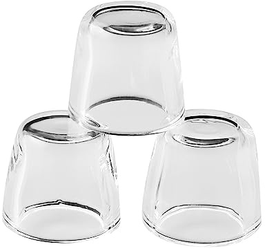 A.I.FORCE 3 Pack Quartz Inserts for Peak Accessory Bowl, Enhanced Performance, Reused Quartz Insert Bowl Accessories, Replacement Insert