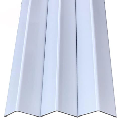 Schwellenstreifen, Bodenübergangsstreifen, PVC-Kantenschutz for Keramikfliesen-Tapeten, kollisionssichere Schränke, scharfe Ecken, Kantenverkleidung, Stoßstange (Farbe: Stil 4, Größe: 4 cm/1,57 Zoll B