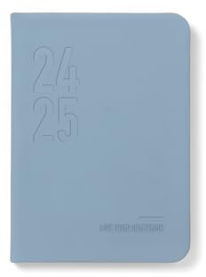 Letts of London Conscious A6 Academic 2024/2025 Tagesansicht mit Terminplaner, Ozean