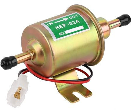 MAIL MORE Electric Fuel Pump, Universal Electric Fuel Pump, Injection fuel Pumps, 12v low pressure fuel pump petrol, 12v Inline Fuel Pump,Diesel Petrol Pump HEP-02A