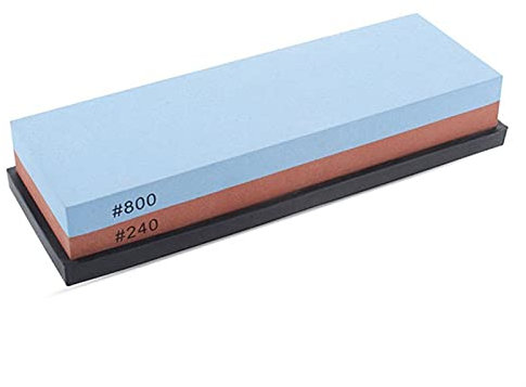 ISCBAFYX Affilacoltelli Whetstone Side Girt Cucina Affilatura Pietra Mola Oilstone Levigatura Strumento 240/600/800/1000/3000/6000 Set (Colore : 240 800 Grit)