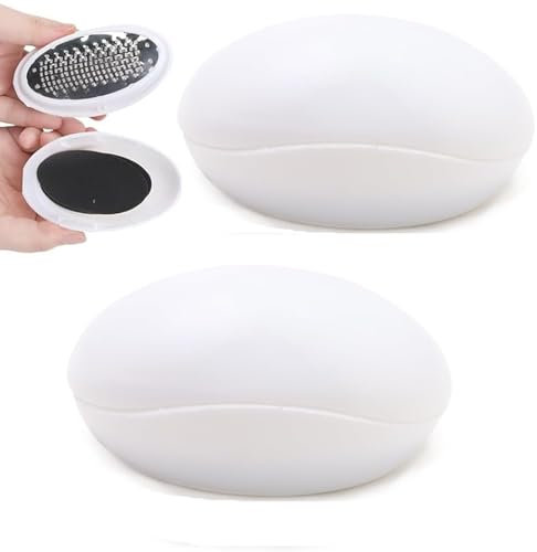 Egg Shape Foot Grinder - 2Pcs Hard Skin Remover for Feet - Foot Grinder Callus Remover - Pedicure Tools for Foot Care, Foot Scrubber for Smooth Feet