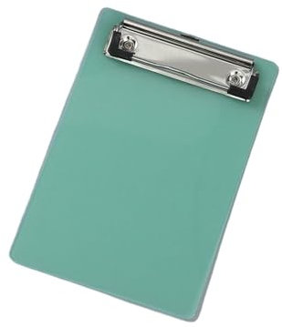 JMORCO Klemmbrett A6 Datei Ordner Papier Zwischenablage Schreiben Pad Schiene Memo Clip Bord Dokument Halter Student Büro Schreibwaren(D)